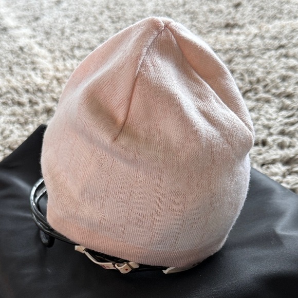 Pink Knit Beanie - Picture 1 of 4